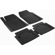 Promats Skoda Favorit Profesyonel Paspas Siyah Havuzlu