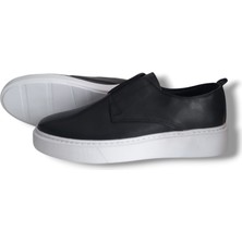 Growish GE0173  Deri Eva Taban Koku Yapmaz Erkek Sneaker Günlük Bantlı Ayakkabı