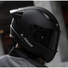 Ls2 Rapıd 2 Race Mat Siyah Fullface Motosiklet Kaskı Siyah Camlı