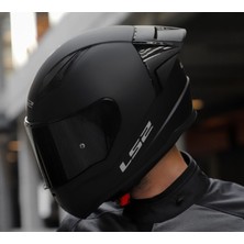 Ls2 Rapıd 2 Race Mat Siyah Fullface Motosiklet Kaskı Siyah Camlı