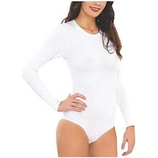 Shop58 9261 Kadın Uzun Kol Çıtçıtlı Atlet