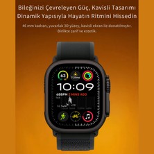 Ayers Watch Ultra 3 HK10 Amoled Ekran G-Sensör 2.02 Inç Akıllı Saat 1gb 2 Kordon Chat Gpt 2.0