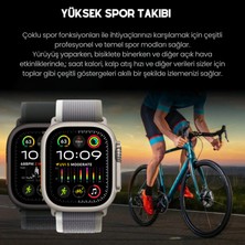 Ayers Watch Ultra 3 HK10 Amoled Ekran G-Sensör 2.02 Inç Akıllı Saat 1gb 2 Kordon Chat Gpt 2.0