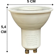 Osram (6 Adet) Osram 6.9W (80W) 2700K (Sarı Işık) GU10 Duylu Led Spot Ampul