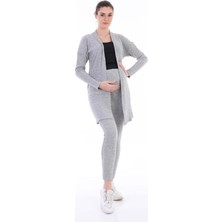 Meghan L.A Hamile Esnek Yumoş Kumaş Hırka