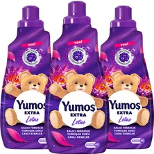 Yumoş Extra  Çamaşır Yumuşatıcı Lotus ml 1440 ml 60 Yıkama X4