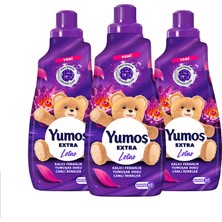 Yumoş Extra  Çamaşır Yumuşatıcı Lotus ml 1440 ml 60 Yıkama X3