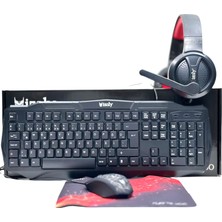 İzoly Spectre 4 In 1 Gaming Combo Klavye+Mouse+Kulaklık+Mousepad Seti