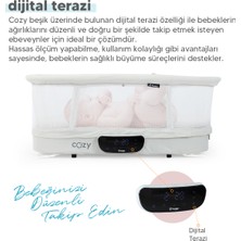 Huggy 4 In 1 Cozy Terazi Özellikli Bluetooth Müzikli Kumandalı Portatif Otomatik Sallanabilir Beşik