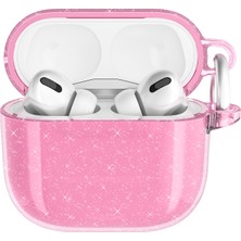 Başkenttekno Airpods 4 Allstar Airbag 32 Parlayan Simli Saydam Renkli Kılıf