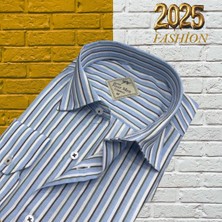 Eren Style Pamuklu Uzun Kollu Erkek Gömlek (Regular Kalıp)