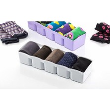 Eliosa 1 Adet 5 Bölmeli Çekmece Içi Düzenleyici Çekmece Organizer