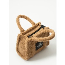 Elizan Kolon Askılı The Tote Modern Vizon Peluş Kadın Çantası