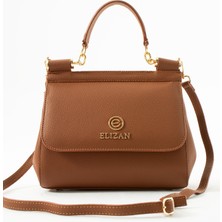 Elizan Modern Tasarım Taba Çapraz Kadın Çantası