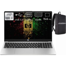 Hp 250 G10  Intel Core I3 1315U B2NC3ES--00 12GB 512GB  Freedos 15.6" Fhd Taşınabilir Bilgisayar