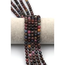 Yakut-Safir Doğaltaş Dizi 6 mm Küre Kesim