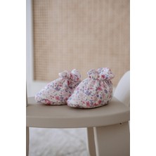 Bebek Patiği - Minik Çiçekler / Pembe