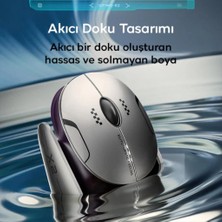 Coofbe 300MAH Bluetooth 5.0 2.4g Profesyonel Şarjlı Kablosuz Ofis-Oyuncu Mouse Ayarlanabilir Dpı