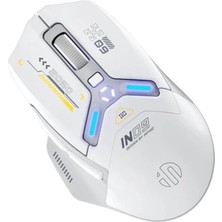 Coofbe Ayarlanabilir Dpı Pofesyonel Kablosuz Şarjlı Oyuncu Mouse 2.4g 500MAH Gaming Mouse Rgb Işıklı