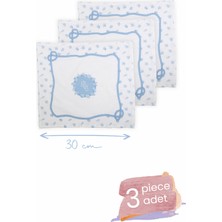 3'lü Ağız Bezi Seti - Deniz Kabukları