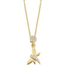 ÇGK KUYUMCULUK Kelebek  Altın Kolye  CGKKLY191