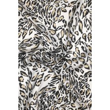 Sardo Kumaş Şifon Saten Soyut Desenli Dijital Baskılı Kumaş / En 1,50  cm