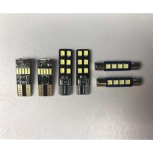 Honda Civic Için Uyumlu Fc5 Iç LED Aydınlatma Ampul Seti (6 Adet)