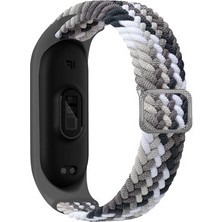 Techno Guru Xiaomi Mi Band 4 Hasır Esnek Örgü Naylon Kordon KRD49