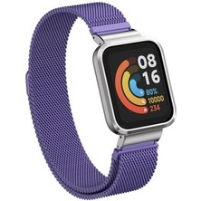 Techno Guru Mi Watch Lite Katlanabilir Metal Kordon KRD58