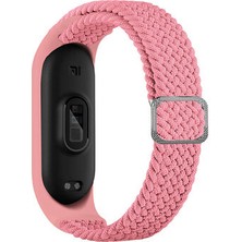 Techno Guru Xiaomi Mi Band 3 Hasır Esnek Örgü Naylon Kordon KRD49