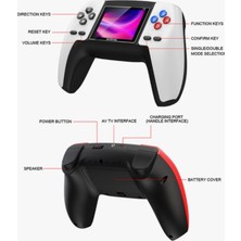 P5 Taşınabilir 520 Uyumlu Kablosuz Oyun Konsol Atari Oyun Konsolu 2 Oyunculu Eğlenceli Oyun Deneyimi