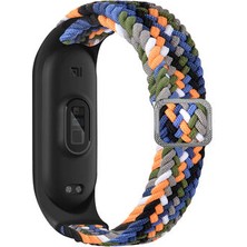 Techno Guru Xiaomi Mi Band 4 Hasır Esnek Örgü Naylon Kordon KRD49