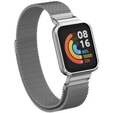 Techno Guru Mi Watch Lite Katlanabilir Metal Kordon KRD58