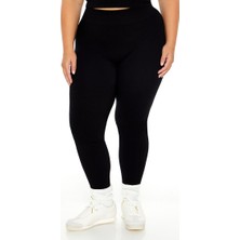 F21 Plus Size Dikişsiz High-Rise Tayt