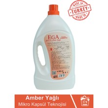Ega Kimya Aktif Kapsül Teknolojili Amber Çamaşır Yumuşatıcısı 4100 ml 174 Yıkama
