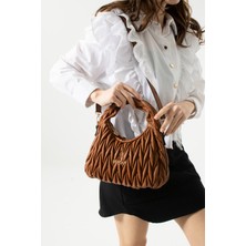 Elizan Nakışlı Modern Tasarım Taba Çapraz Kadın Çantası