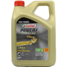 Castrol Power 1 Racing 4T 10w50 - 4 Lt - Motorsiklet Yağı