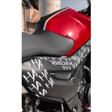 Motor-Araba-Kask Için Hahaha Sticker Etiket (32 Adet Ha Yazısı)