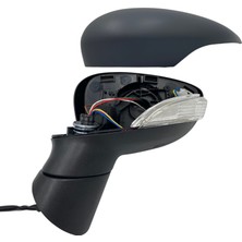Spj Dış Dikiz Aynası Ford Fiesta 2008-2012 Elektrikli, Isıtmalı, Sinyalli, Otomatik Katlanır, Astarlı Kapak, 8 Pin