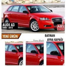 Ayna Kapağı Audi A3 8p 2008-2012 Piano Black