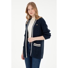 U.s. Polo Assn. Kadın Lacivert Hırka (Triko) 50293071-VR033