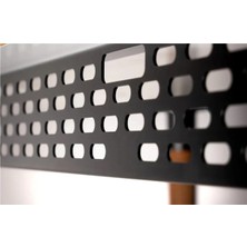 Ulysses 75 cm Kablo Organizeri Masa Altı Kablo Düzenleyici - Büyük Boy Premium Metal Kablo Organizer