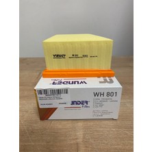 Wunder WH801 Hava Filtresi Renault Laguna / Megane / Scenic (Üçgen Tip)