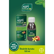 Bayer Aspi Natura Kids Vanilya Çilek Aromalı 120 ml