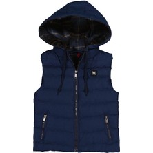 Lee Cooper Düz Lacivert Erkek Çocuk Yelek 231 Lcb 235001 Caspian A.lacivert