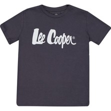 Lee Cooper T-Shirt, 8 Yaş, Gri