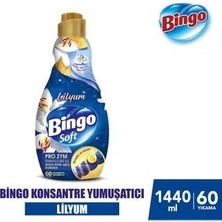 Bingo Soft Konsantre Çamaşır Yumuşatıcısı Lilyum 1440 ml x 2 Adet