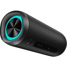 Qcy Sp7 40W Taşınabilir Bluetooth Hoparlör 14 Saat Dinleme Rgb Işık Ipx7 tf kart girişli