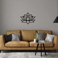 Artopia Lotus - Mandala Lotus Metal Duvar Dekoru -  Dekoratif Tablo - Ev ve Ofis Duvar Dekorları