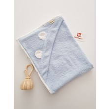 %100 Pamuklu Kundak Bebek Havlusu 80X80